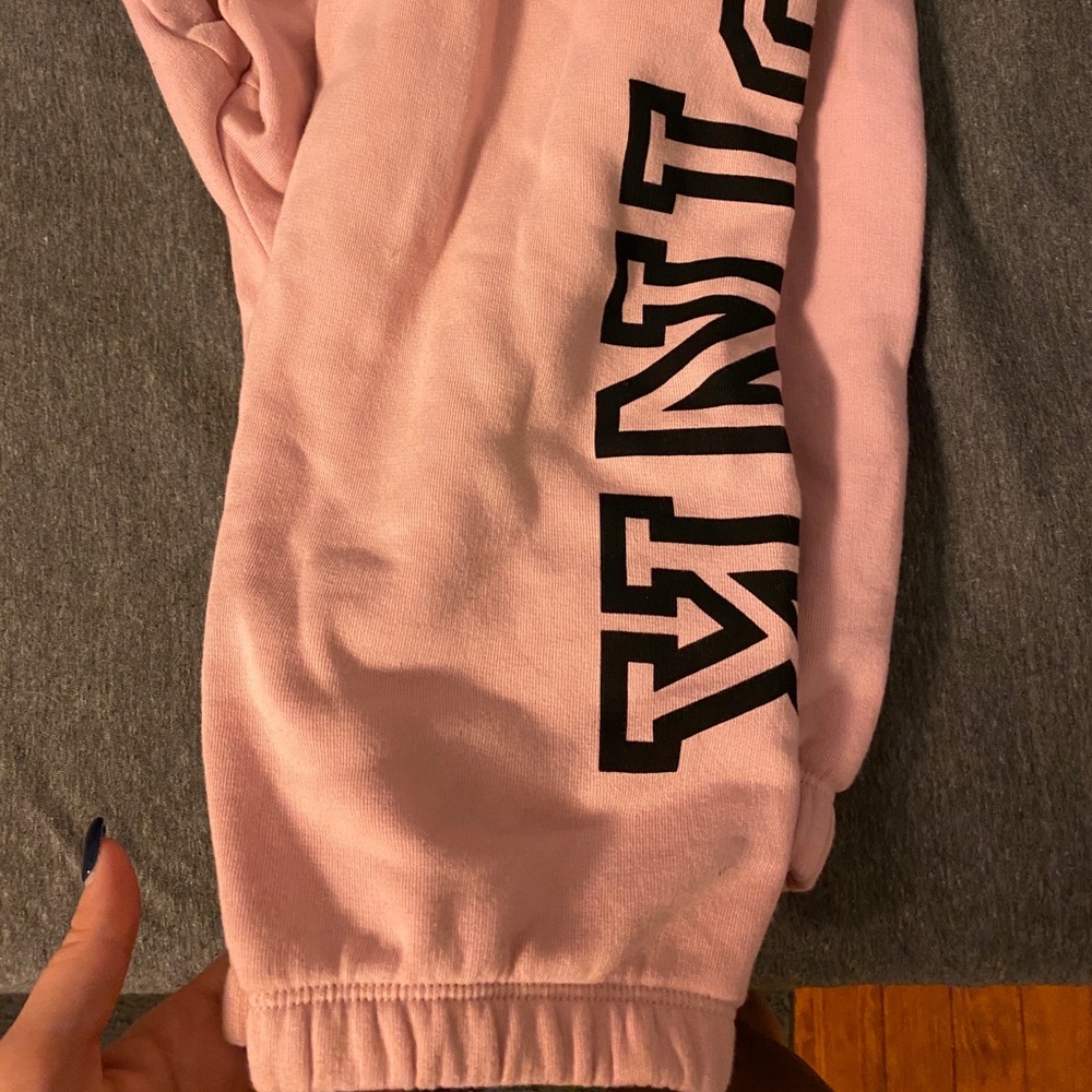 Light pink sweatpants